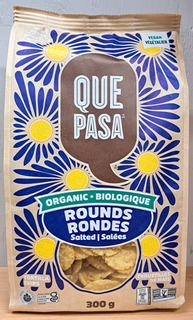 Tortilla Chips - Rounds Salted (Que Pasa)
